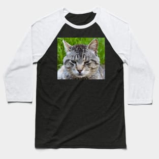 Close-up of a cat's muzzle Baseball T-Shirt